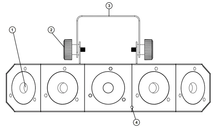 eurolite LED SCY-500 CW Beam Effect - Fig 1