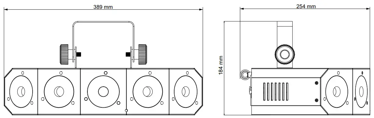 eurolite LED SCY-500 CW Beam Effect - Fig 11