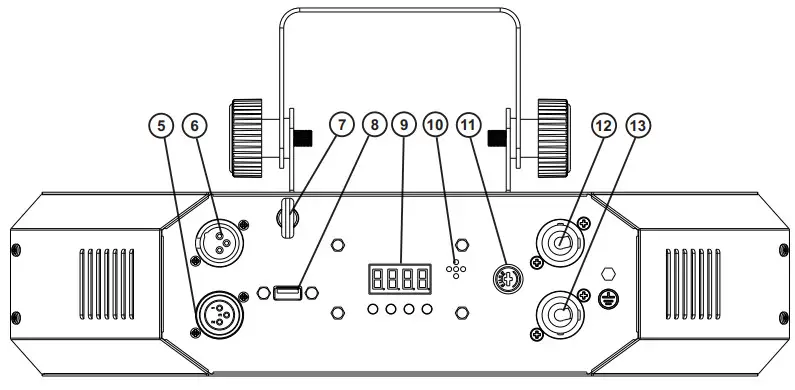 eurolite LED SCY-500 CW Beam Effect - Fig 2