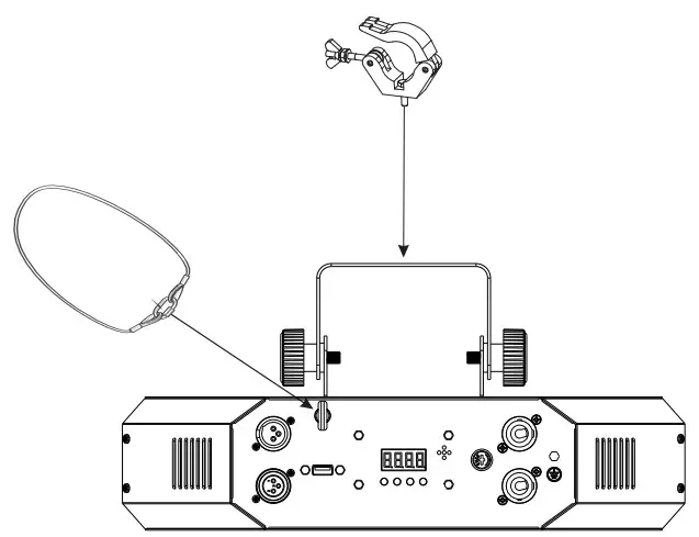 eurolite LED SCY-500 CW Beam Effect - Fig 3