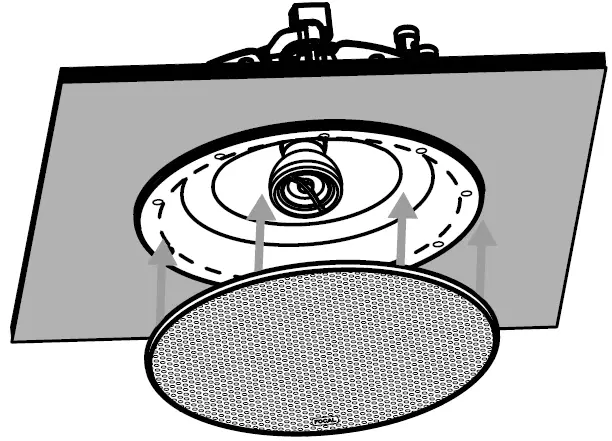 FOCAL 100-T Series Ceiling 2 Way Coaxial Loudspeaker 08