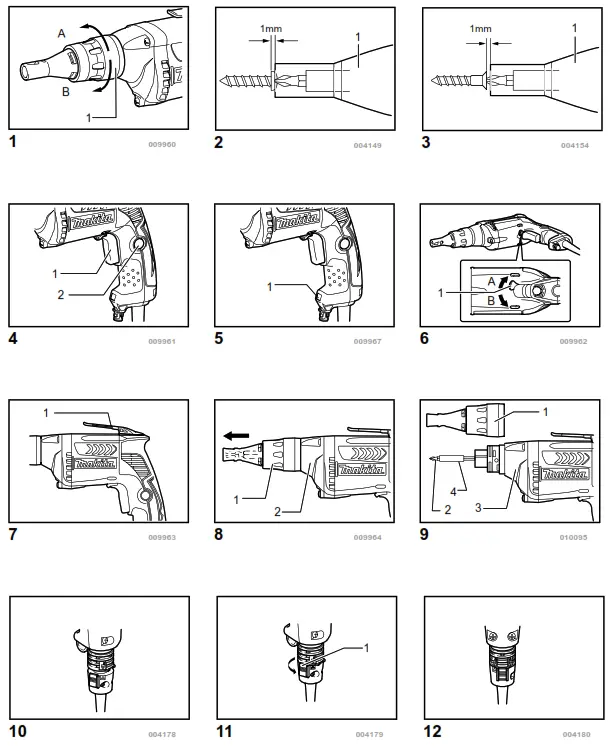 makita FS6300 Drywall Screwdriver - fig.