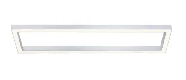 Paul Neuhaus 835793 Pure Lines Led Ceiling Lamp Aluminum Frame 110x30cm Dimmable Instructions Paul Neuhaus 835793 Pure Lines Led Ceiling Lamp Aluminum Frame 110x30cm Dimmable Instructions
