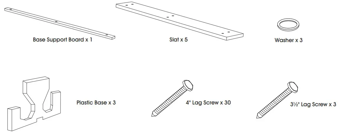 ULINE Rectangular Picnic Table - 2
