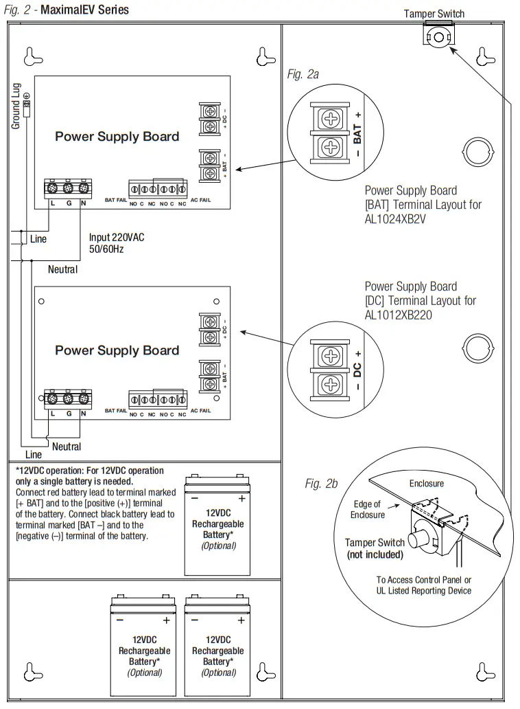 Altronix Maximal11EV Maximal EV Series Expandable Power Systems - fig2