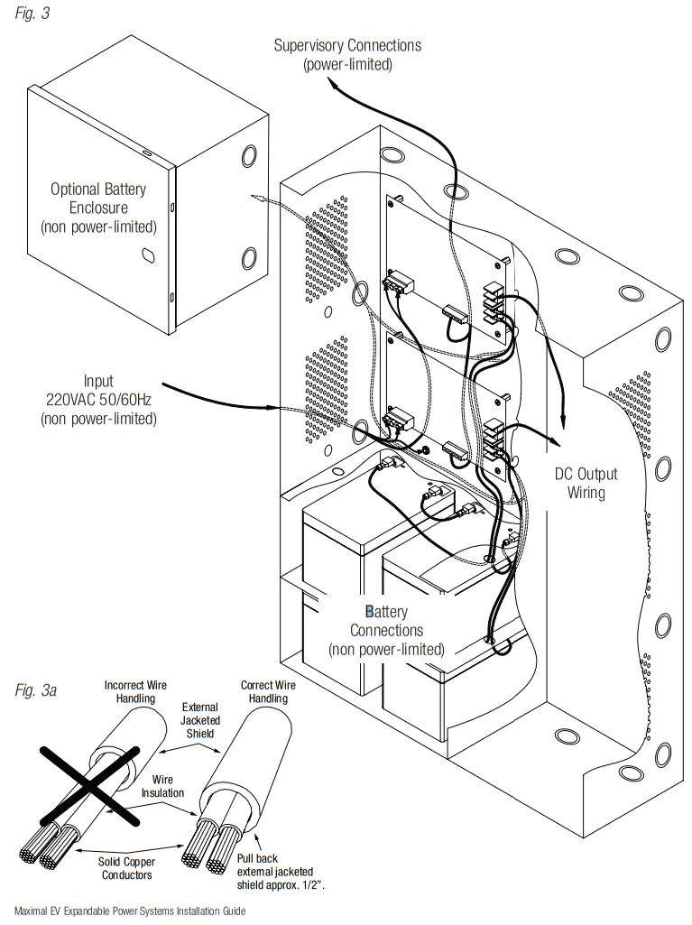 Altronix Maximal11EV Maximal EV Series Expandable Power Systems - fig3
