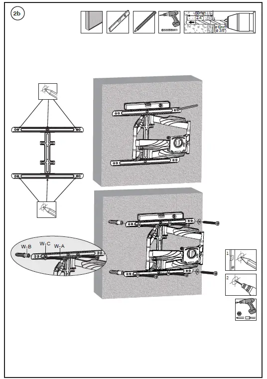 VonHaus-3000296-37-70 Inch-Premium-TV-Bracket-fig- (13)
