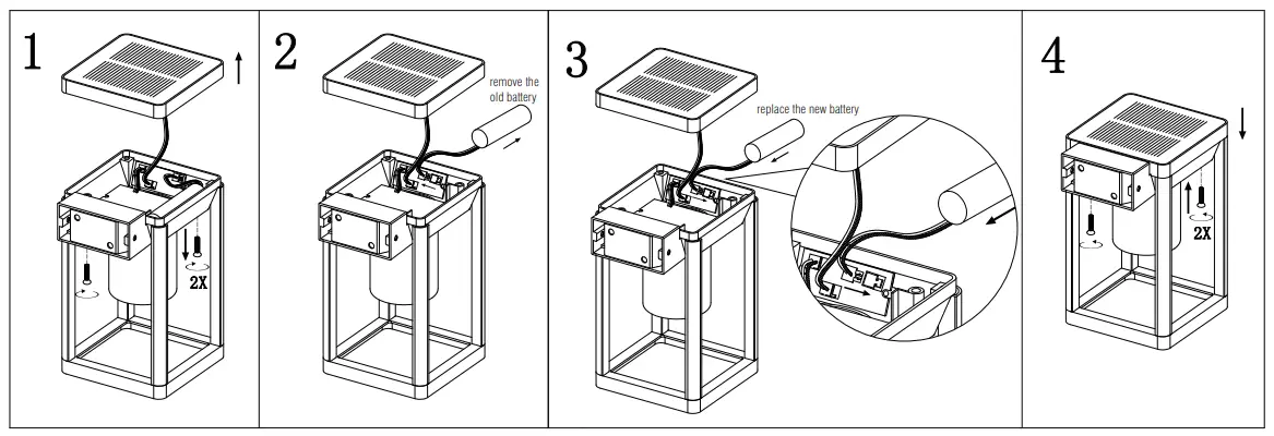 ENDON 96928 Hallam LED 1 Light Outdoor Wall Light - Fig 4