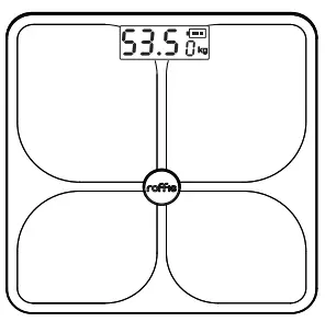 S3001 Smart Body Fat Scale Product Specifications
