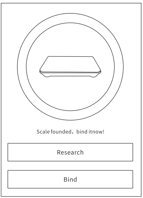 S3001 Smart Body Fat Scale Bluetooth Function