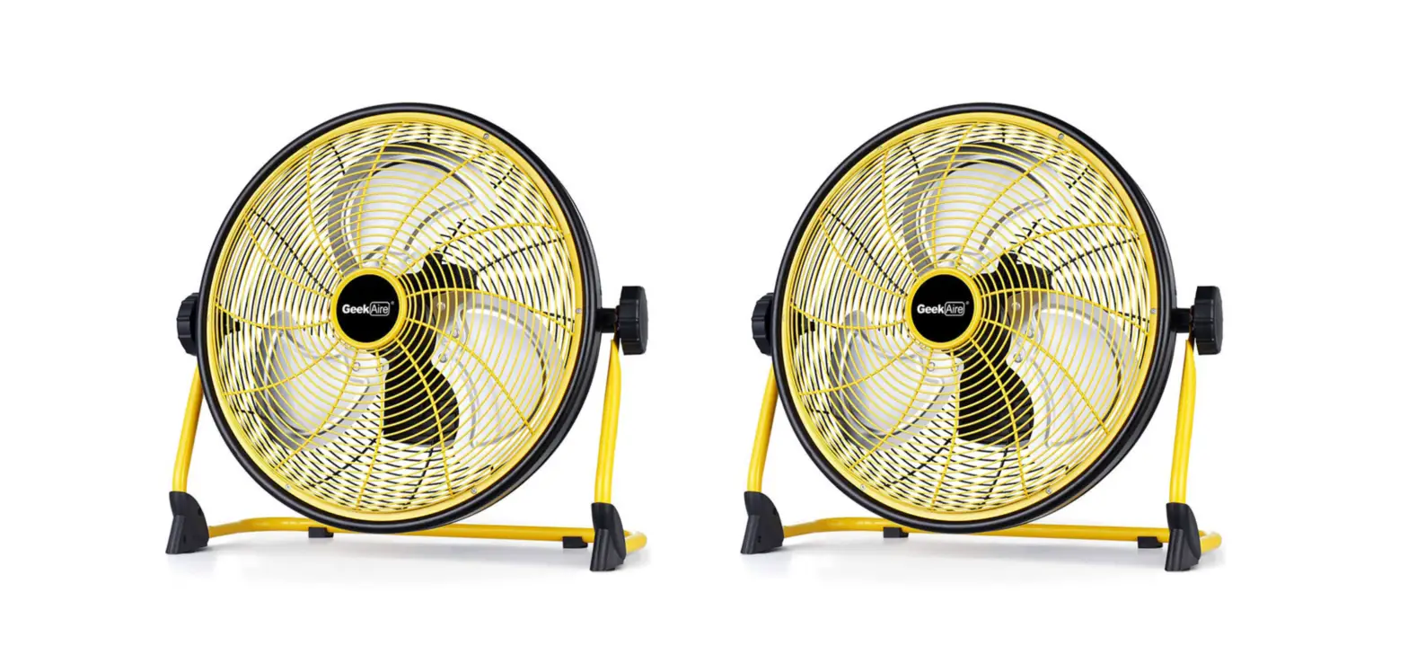 Geek Aire Cf2 Cordless 16 In. Variable Speed Floor Fan Instruction Manual