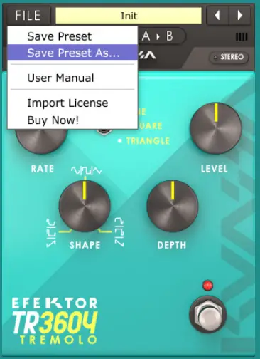 KUASSA Efektor TR3604 Tremolo Chorus Guitar Effect fig 11