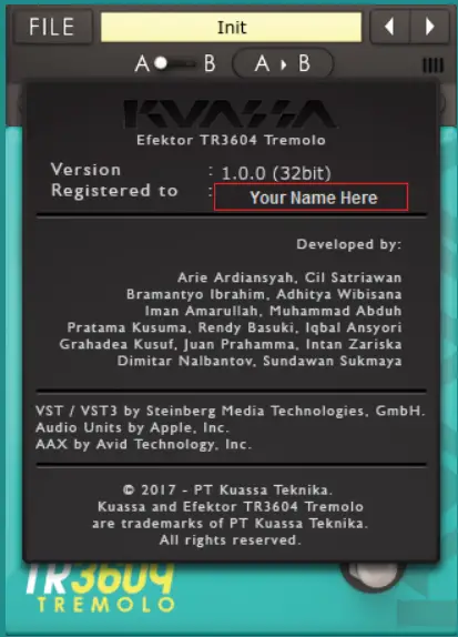 KUASSA Efektor TR3604 Tremolo Chorus Guitar Effect fig 7