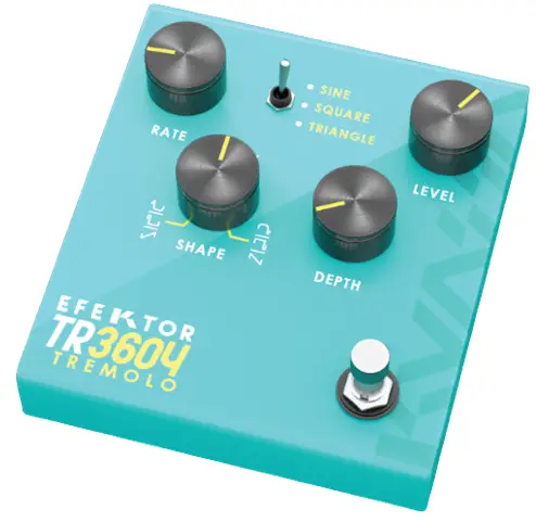 KUASSA Efektor TR3604 Tremolo Chorus Guitar Effect