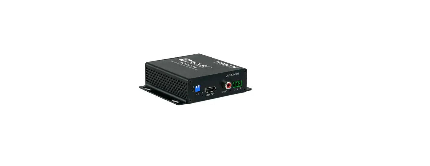 Ecler Veo-aexs4 Hdmi 2.0 Audio Embedder And Extractor 18gbps User Manual