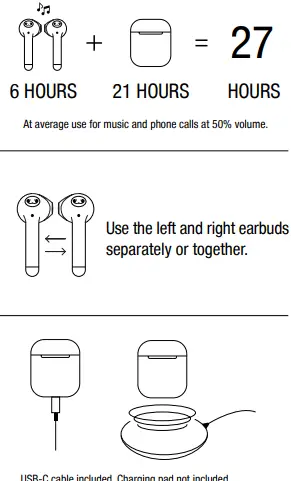 FRESH N REBEL Twins 3 Colourful Wireless Earbuds-FIG7