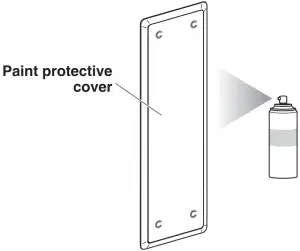 Paint protective cover