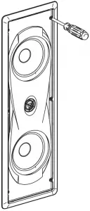 Tighten each of the four mounting screws