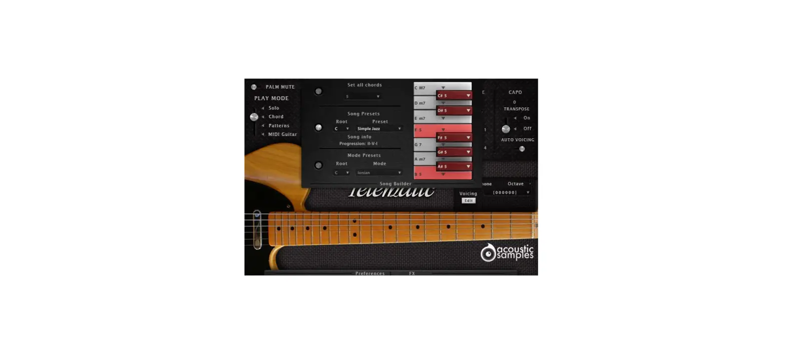 Acoustic Sample Telematic V3 User Guide