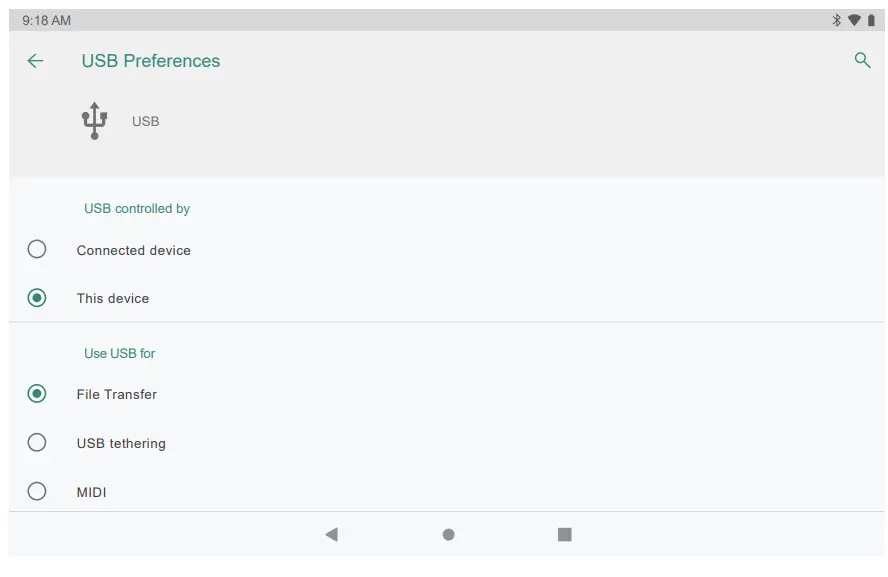 Optional Connections