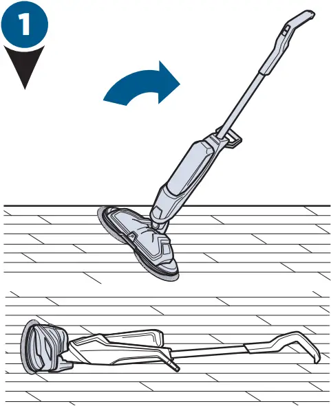 BISSELL 2307 - Attaching Mop Pads 1