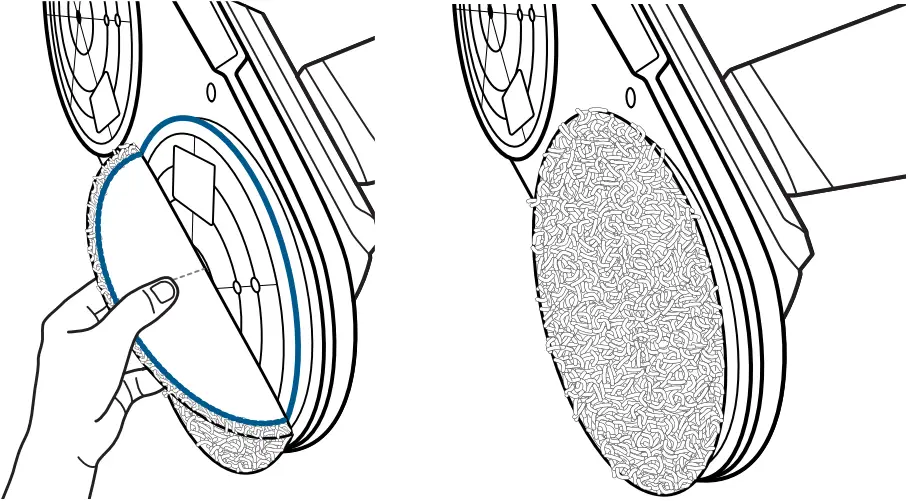 BISSELL 2307 - Attaching Mop Pads 5