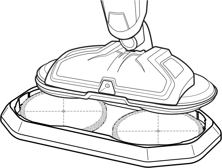 BISSELL 2307 - Attaching Mop Pads 7