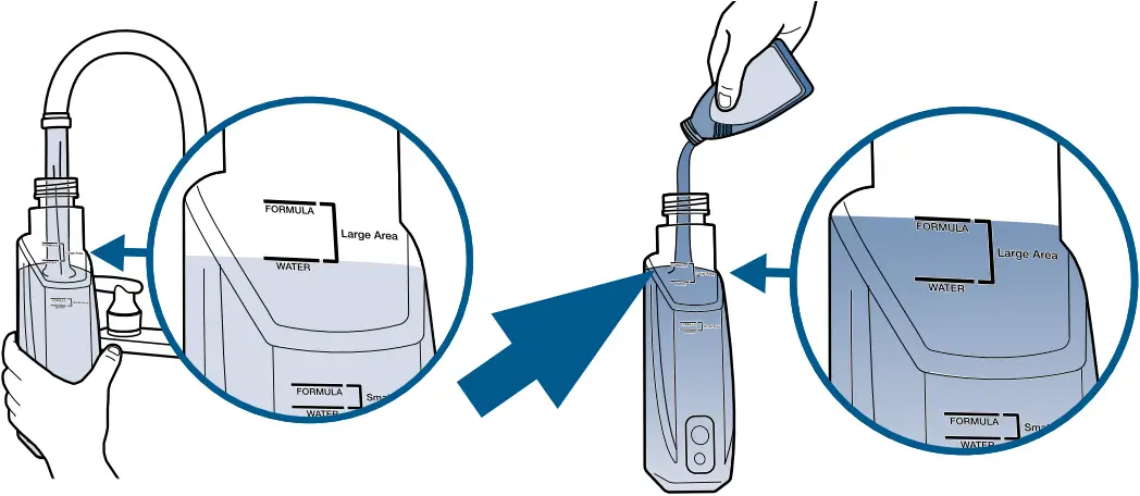 BISSELL 2307 - Filling Your Clean Water Tank 4a