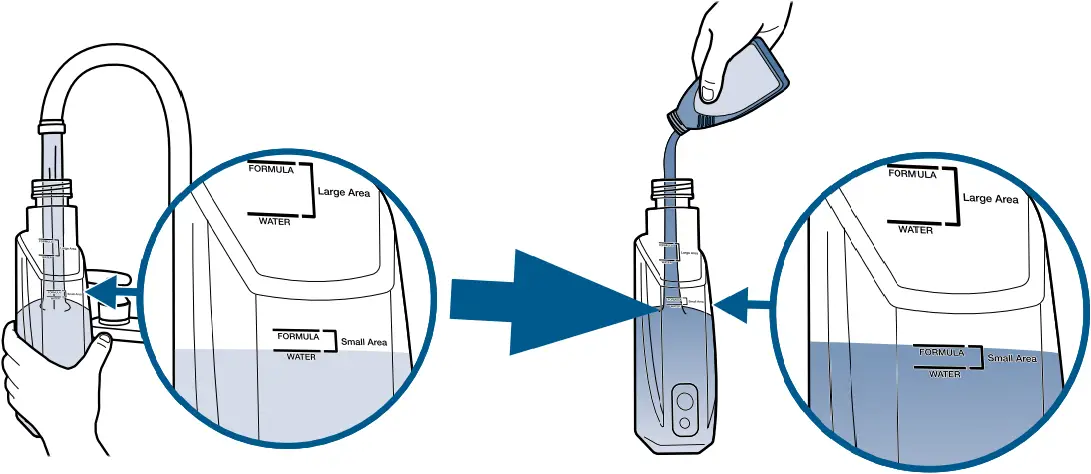 BISSELL 2307 - Filling Your Clean Water Tank 4b