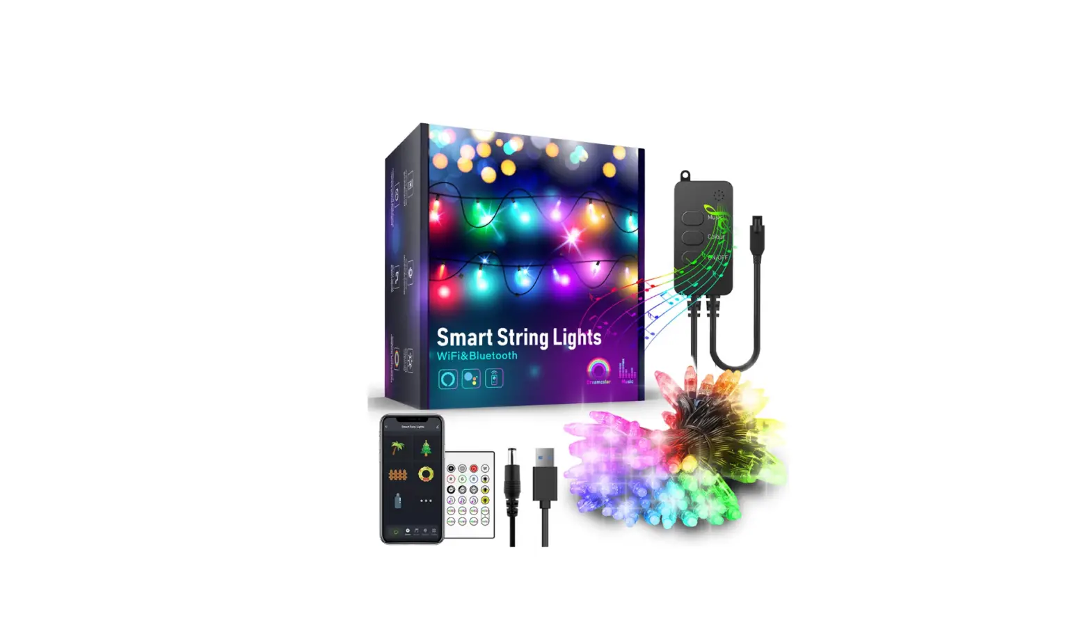 Sygonix 2568489 Smart Led Light String Dreamcolor Instruction Manual