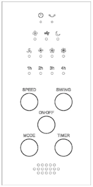 anko HEG LF 03 110cm Tower Fan - Figure 8