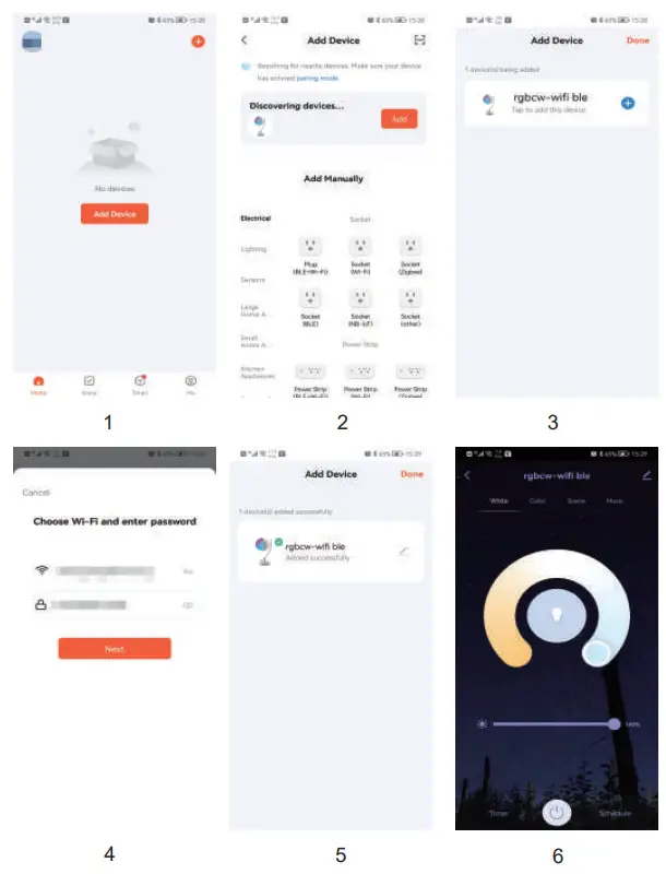 tuya CR02 Smart Table Lamp - Figure 1
