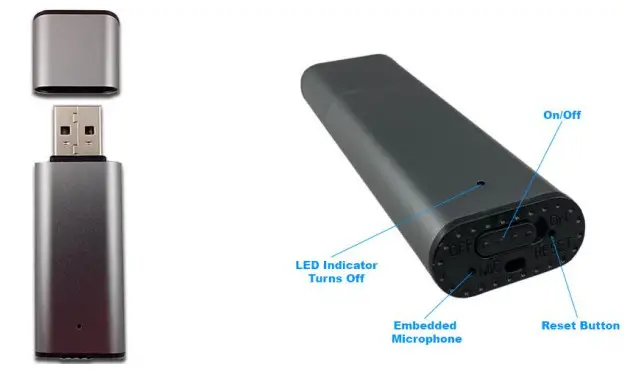 SPYCENTRE 6677 USB Audio Recorder