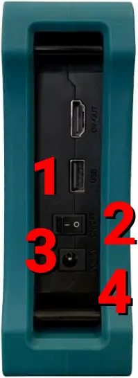 TRIAX UPM 1400 - Left side