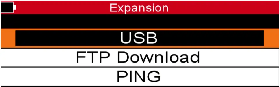 TRIAX UPM 1400 - Parameters and advanced menus 4