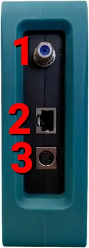 TRIAX UPM 1400 - Right side