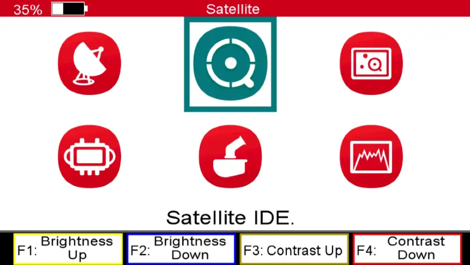 TRIAX UPM 1400 - Satellite menu 8