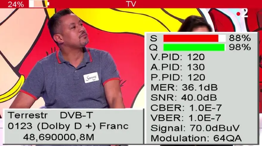 TRIAX UPM 1400 - TV mode 5