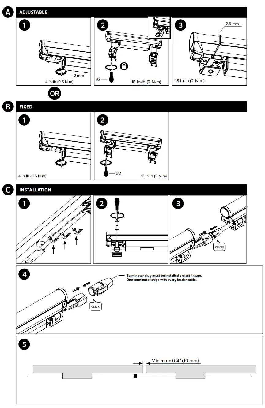 LUMASCAPE LS9016 Line Voltage Non Dimmable Light - fig 4