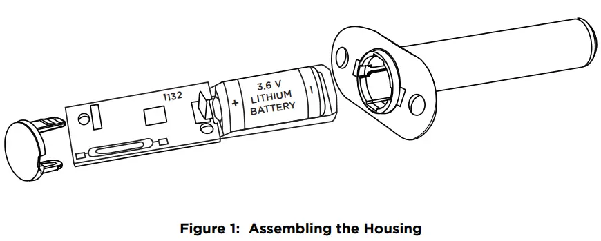 DMP 1132 Wireless Recessed Door Contact-fig2
