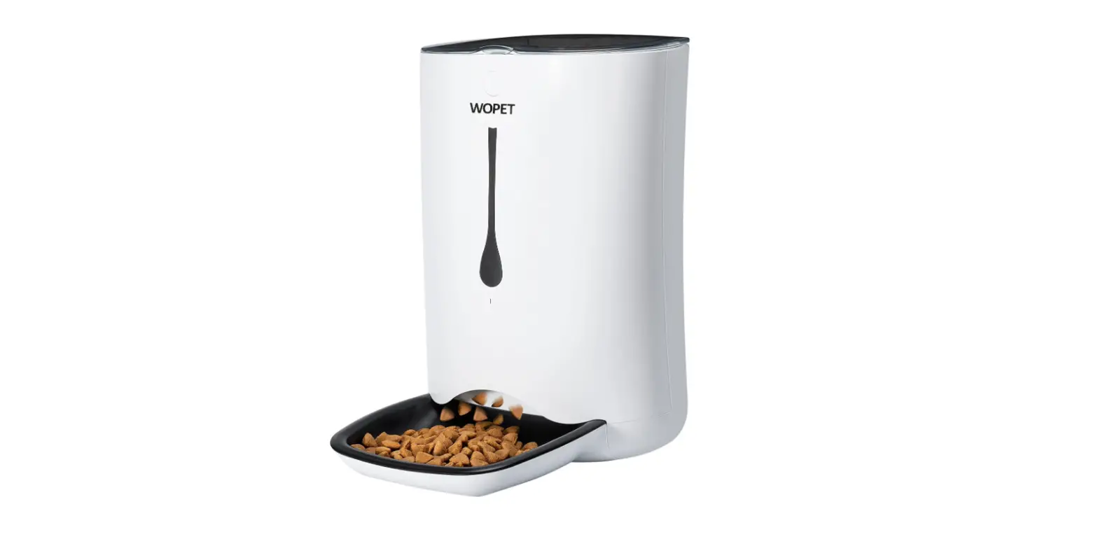 Wopet Ac123 Automatic Pet Feeder Food Dispenser User Manual