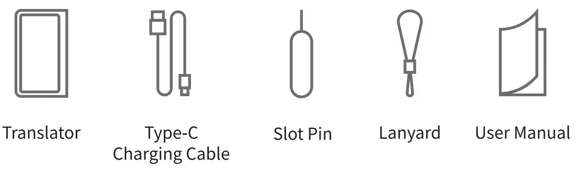 fluentalk T1 Portable Translator - Figure 1