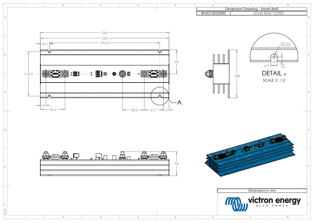 victron energy Smart BMS 12-200 Battery Management System - fig 7