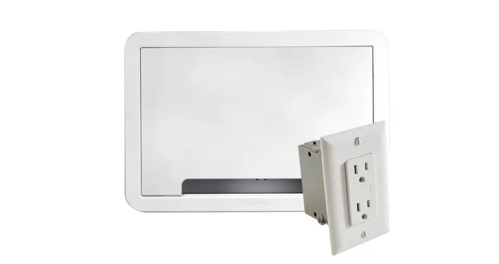 Sanus Sal-iwb9kit1 9 Inch Media Box With Power Outlet Kit Instruction Manual