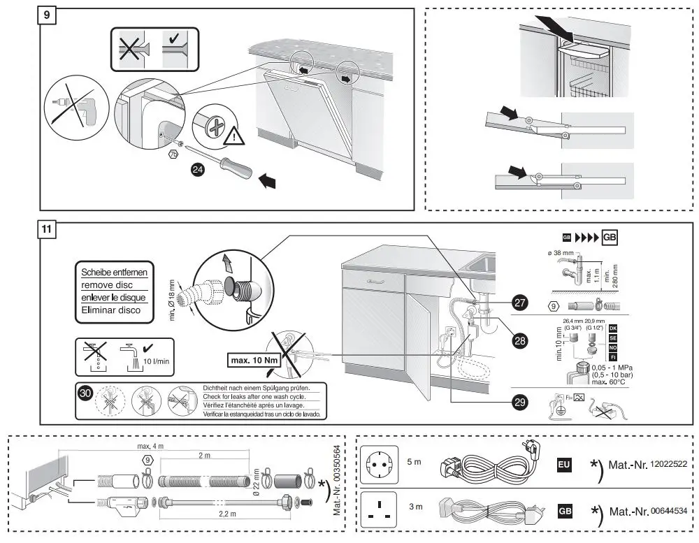 BOSCH SBV4HAX48E Dishwasher Instruction Manual - How to use