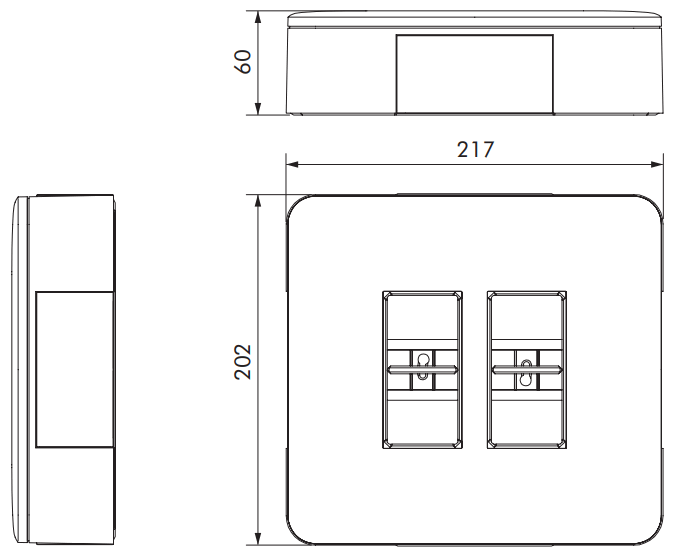 BUROTICA 83410 S Workstation Surface Mounting Modules - FIGURE 3