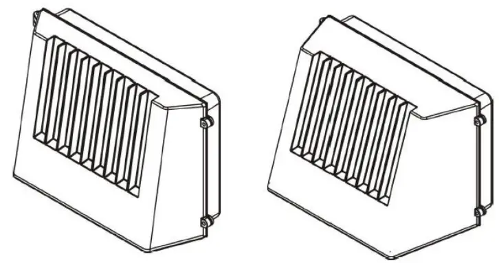 C-LITE C-WP-A-FCA Series Cutoff LED Wall Pack -