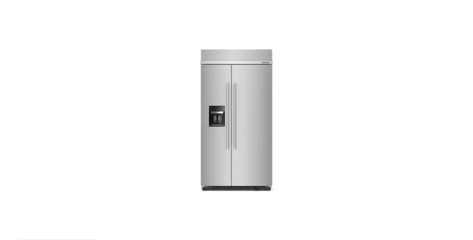 Kitchenaid Kbsd702 Built-in Side-by-side Refrigerator Instruction Manual