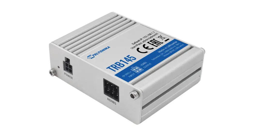 Teltonika Trb145 4g-lte Gateway User Guide
