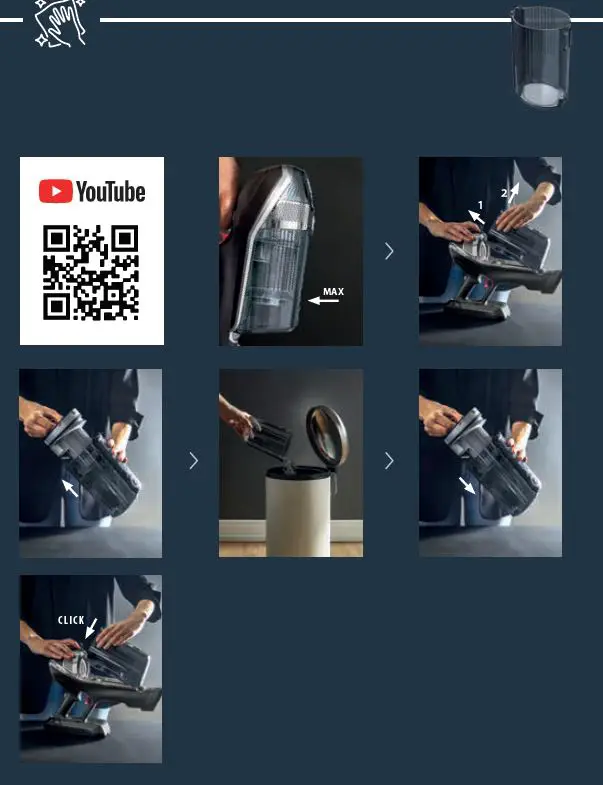 Rowenta FLEX 14.60 Xforce Cordless Vacuum Cleaner-fig-8